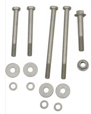Steer Smarts - Steer Smarts 79020002 Track Bar Hardware Kit for 07-18 Jeep Wrangler JK