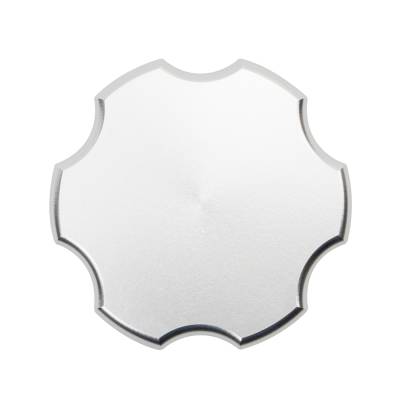 Wehrli Custom Fabrication - Wehrli WCF100442 Cap Billet Oil Fill Tube for 01-25 GM DuraMax Clear Anodized