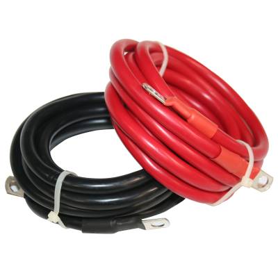 Bulldog Winch - Bulldog Winch 20140 9 Ft Leads Power & Ground for Truck Winch