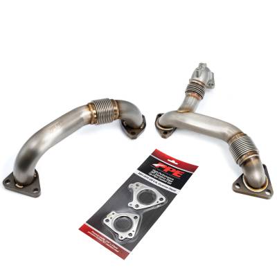 Pacific Performance Engineering - PPE 116121115 OEM Length High Flow Up-Pipes for 11-16 GM 6.6L Duramax