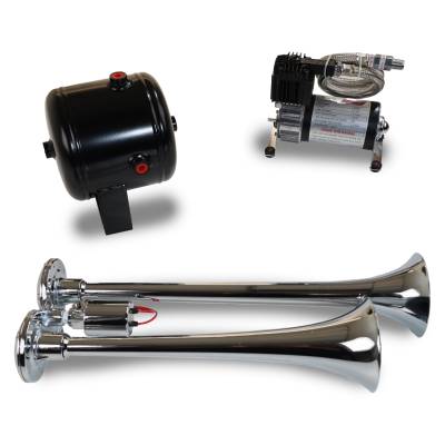 Kleinn Automotive Accessories - Kleinn Automotive HK2 Pro Blaster Dual Air Horn Kit
