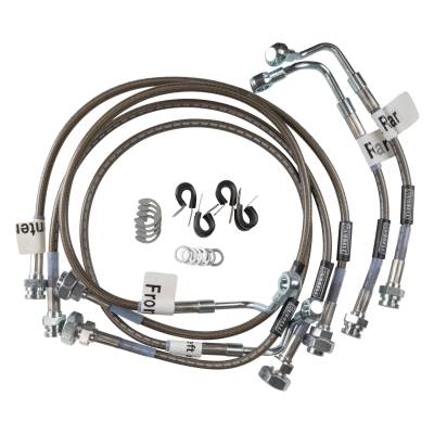 Russell - Russell 689790 Front Disc Rear Disc 6 Lines for 03-06 Hummer H2