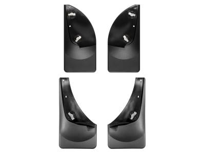 Weathertech - WeatherTech 110001-120001 Front/Rear No-Drill DigitalFit Mudflap Kit