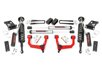 Rough Country Suspension Systems - Rough Country 74257RED 3.5" Vertex/V2 Lift Kit for 05-23 Toyota Tacoma 2WD/4WD