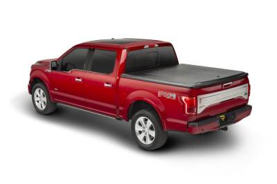 RealTruck Undercover - Undercover UC1066 SE Hinged ABS Tonneau Cover Chevrolet Silverado 5.7' Black
