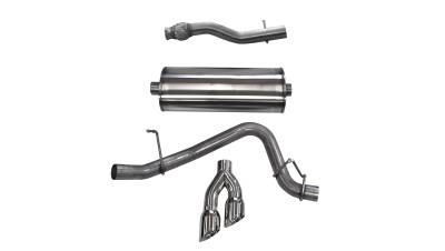 Corsa Performance - Corsa Performance 14748 Sport Cat-Back Exhaust System