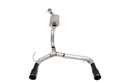 Corsa Performance - Corsa Performance 21204BPC Sport Cat-Back Exhaust System for 21-25 Ford Bronco