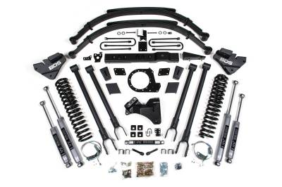 BDS Suspension - BDS Suspension BDS1541FS 8" 4-Link FOX Shock Conversion for 17-19 F250/F350 Dsl