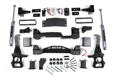 BDS Suspension - BDS Suspension BDS1532FS FOX 6" Lift Kit w/Blocks for 15-20 Ford F150 4WD