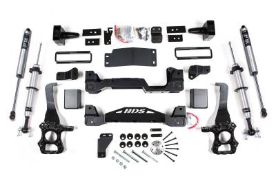 BDS Suspension - BDS Suspension BDS1532FSR FOX 6" Suspension Lift Kit for 15-20 Ford F150 4WD