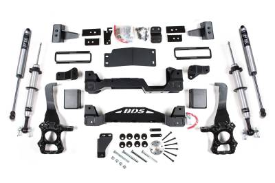 BDS Suspension - BDS Suspension BDS1533FSR FOX 4" Suspension Lift Kit for 15-20 Ford F150 4WD