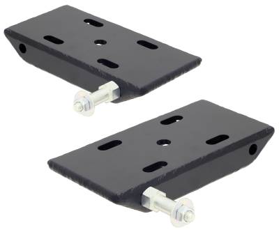 RockJock 4x4 - RockJock CE-9031F HD Front Leaf Spring Plates for 87-95 Jeep Wrangler YJ