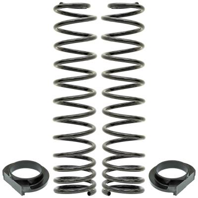 RockJock 4x4 - RockJock CE-9818FS Front 4" Coil Spring Set for 18-26 Jeep Wrangler JL