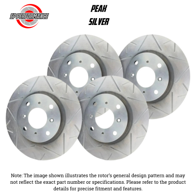 SP Performance - SP Performance KT-FRR-V-P-015671 90-98 Volkswagen Jetta Disc Brake Rotor Kit