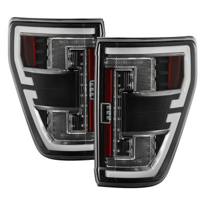 Spyder Auto - Spyder Auto 5088789 LED Taillights Blk for 21-23 Ford F150
