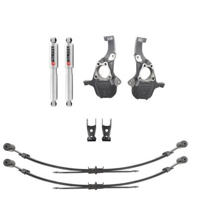 Belltech - Belltech 350345 Rear Complete Kit w/SP Shocks for 19+ GM Silverado/Sierra 1500