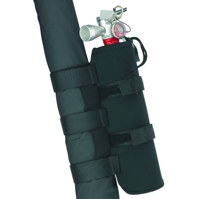 Smittybilt - Smittybilt 769540 Roll Bar Mount 2.5LB Fire Extinguisher Holder Black