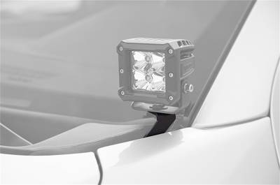 Dee Zee - Dee Zee DZ1071 Black Ditch Light Bracket for 19+ Chevy Silverado