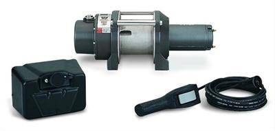 Warn - Warn 60035 DC1200 CF Industrial DC Rope Hoist