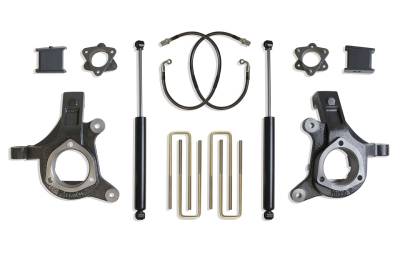 MaxTrac - MaxTrac K881364 6" LIFT KIT MAX TRAC SHOCKS CAST STEEL ARMS