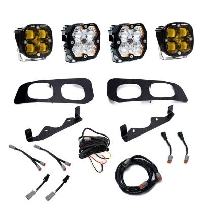 Baja Designs - Baja Designs 44-0034 Squadron 2.0 Pro/Squadron SAE Dual Fog Pocket Light Kit