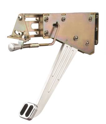 Lokar - Lokar EFB-9001 Billet Aluminum Under-The-Dash Foot Operated Emergency Brake