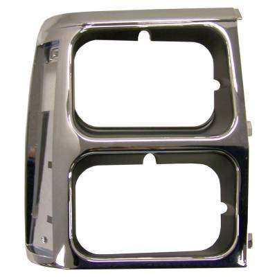 Crown Automotive Jeep Replacement - Crown Automotive 55008046 Headlamp Bezel for 84-90 Grand Wagoneer/Wagoneer RH