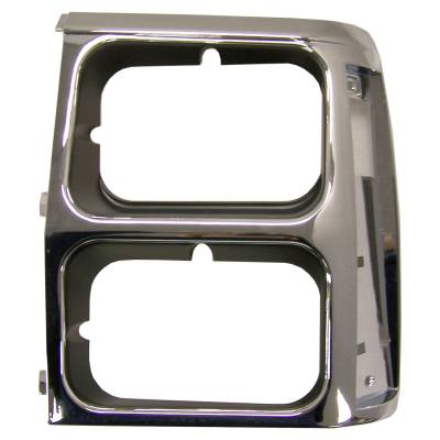 Crown Automotive Jeep Replacement - Crown Automotive 55008047 Headlamp Bezel for 84-90 Grand Wagoneer/Wagoneer LH