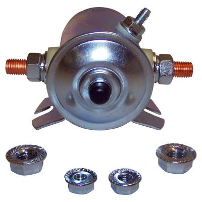 Crown Automotive Jeep Replacement - Crown Automotive J0919294 Starter Solenoid for 54-71 Jeep CJ3/CJ5/CJ6/Willys