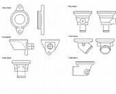 HKS - HKS 71002-AK011 Blowoff Valve Component SQV Steel Flange D50 Universal