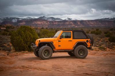 Bestop - Bestop 54930-17 Trektop Glide Slantback Soft Top for 18-24 Jeep Wrangler