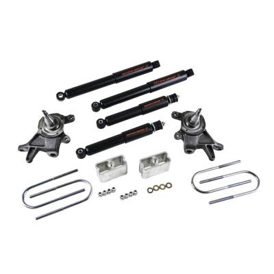 Belltech - Belltech 439ND Front/Rear Complete Kit w/Nitro Drop-2 Shocks for 98-00 Nissan