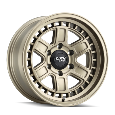 DIRTY LIFE - Dirty Life 9308 Cage 17x8.5 6x5.5 -6mm Matte Gold 9308-7883MGD