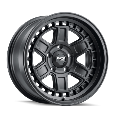 DIRTY LIFE - Dirty Life 9308 Cage 17x8.5 6x135 -6mm Matte Black 9308-7836MB