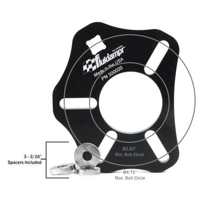 Fluidampr - Fluidampr 300020 Harmonic Balancer Hold Tool Universal Kit