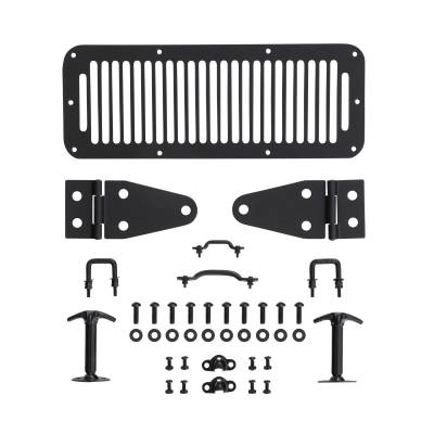 Smittybilt - Smittybilt 7699 Complete Hood Kit for 76-95 Jeep CJ5 CJ7 Scrambler Wrangler YJ