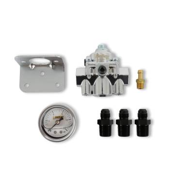Holley - Holley Performance 12-881KIT Fuel Pressure Regulator for Car GM