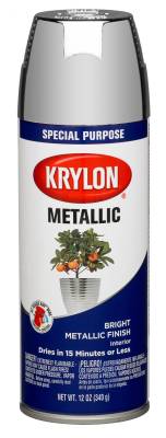 Krylon - Krylon 1404 Metallic Chrome Aluminum Paint