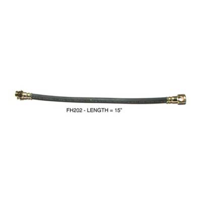 The Right Stuff Detailing - The Right Stuff FH202 Disc Brake Hydraulic Hose Front for Chevy/Pontiac