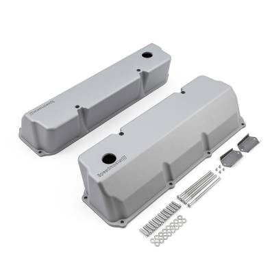 Speedmaster - Speedmaster 1-314-005-02 Alu. Valve Covers Silver for Ford