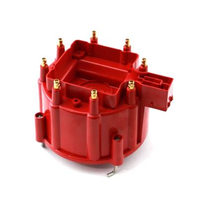 Speedmaster - Speedmaster PCE371.1003 HEI Distributor Cap Brass Terminals Red