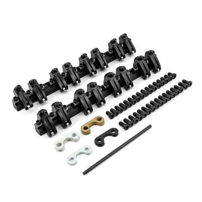 Speedmaster - Speedmaster 1-261-017 Shaft Aluminum Roller Rocker Arms 1.5 Ratio for Chevy SBC