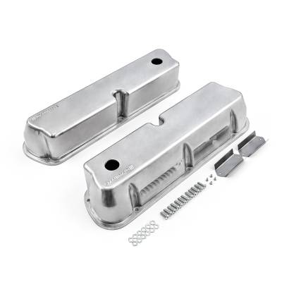Speedmaster - Speedmaster 1-314-004-01 Alu. Valve Covers Pol for SBF