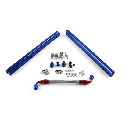 Speedmaster - Speedmaster PCE137.1005 Billet Aluminum Fuel Injector Rail Kit for Ford SB