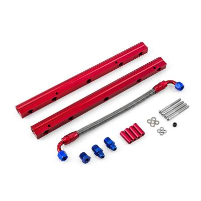Speedmaster - Speedmaster PCE137.1014 Billet Alu. Fuel Injector Rail Kit for OM 400 425 455