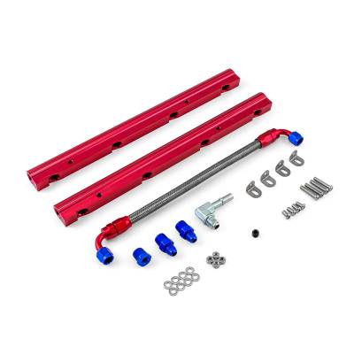 Speedmaster - Speedmaster PCE137.1011 Chevy LS2 LS7 05-06 Billet Fuel Injector Rail Kit