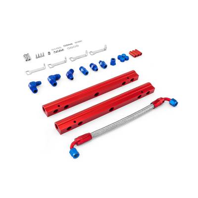 Speedmaster - Speedmaster PCE137.1013 Single Billet Alum Fuel Rail for Pontiac 326-455