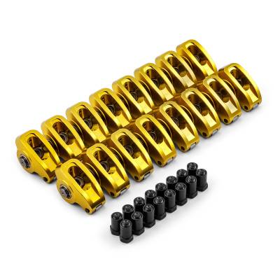Speedmaster - Speedmaster PCE261.1008.01 1.6 Ratio 3/8" Alu. Roller Rocker Arm for SBC