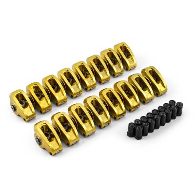 Speedmaster - Speedmaster PCE261.1021.01 1.6 Ratio 7/16" Alu. Roller Rocker Arm for SBF