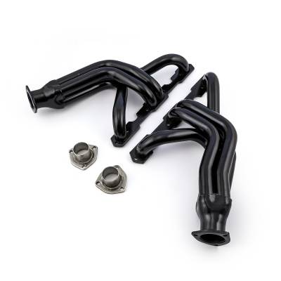 Speedmaster - Speedmaster PCE316.1153 Chevy SBC 350 55-57 Tri-5 Mid Length Black Headers